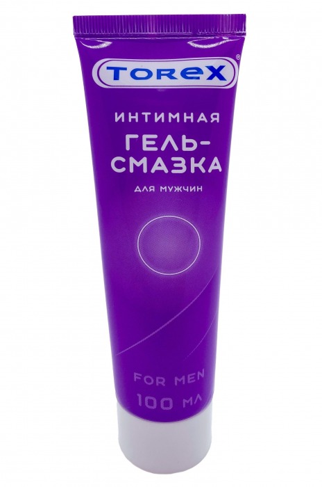 Гель-смазка на водной основе For Men - 100 мл. - Torex - купить с доставкой в Челябинске