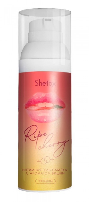 Интимная гель-смазка Shefox Premium «Спелая вишня» - 50 мл. - Shefox - купить с доставкой в Челябинске