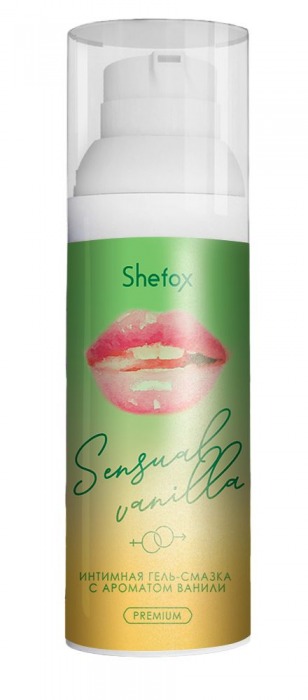 Интимная гель-смазка Shefox Premium «Чувственная ваниль» - 50 мл. - Shefox - купить с доставкой в Челябинске