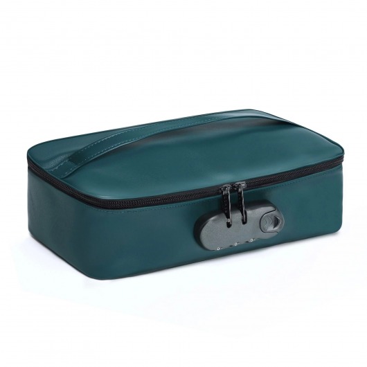 Зеленая сумочка для хранения игрушек Discreet Box - Dorcel - купить с доставкой в Челябинске