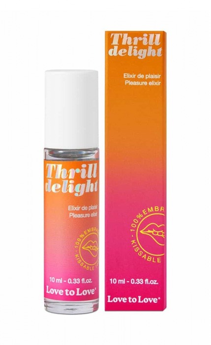 Возбуждающий гель Thrill Delight - 10 мл. - Love to Love - купить с доставкой в Челябинске