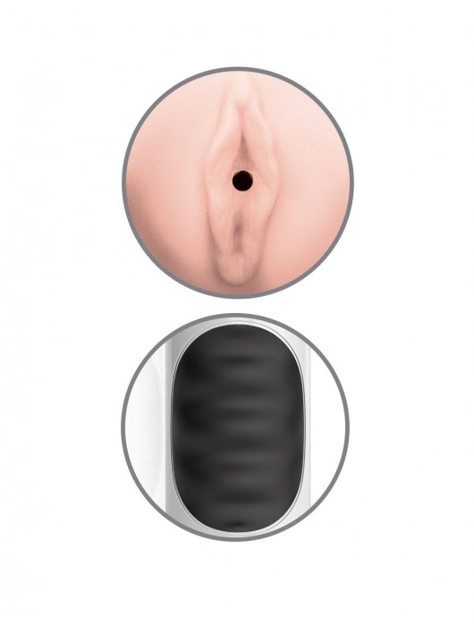 Мастурбатор-вагина Extreme Toyz Mega Grip Vibrating Stroker Mouth - Pipedream - в Челябинске купить с доставкой