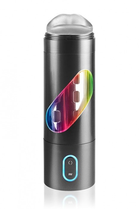 Перезаряжаемый мастурбатор-ротик Extreme Toyz Rechargeable Roto-Bator Mouth - Pipedream - в Челябинске купить с доставкой