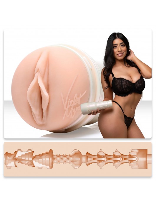 Мастурбатор-вагина Fleshlight Girls - Violet Myers Waifu - Fleshlight - в Челябинске купить с доставкой