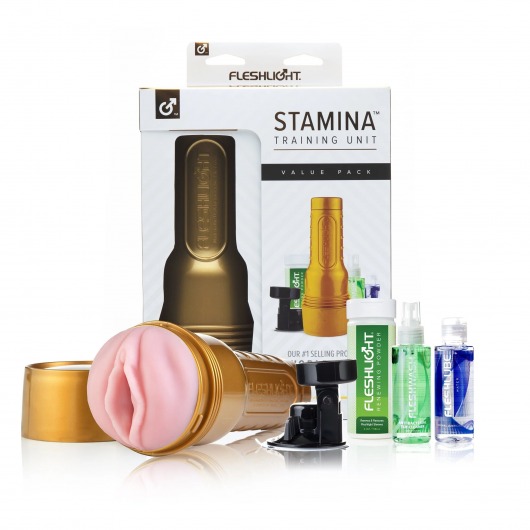 Набор для мастурбации Fleshlight Stamina Training Unit - Fleshlight - в Челябинске купить с доставкой