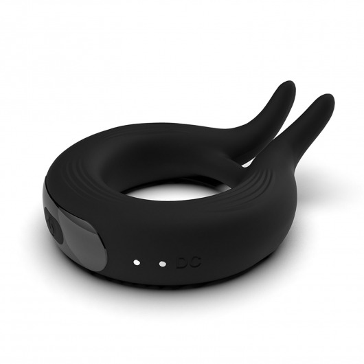 Черное эрекционное кольцо Marry Me Rechargeable Vibrating Cockring - Adrien Lastic - в Челябинске купить с доставкой