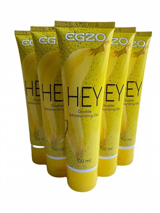 Набор из 5 анальных лубрикантов на водной основе Egzo Hey (по 100 мл.) - EGZO - купить с доставкой в Челябинске