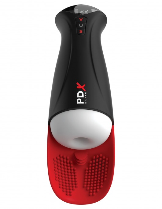 Мастурбатор в колбе с вибрацией Fuck-O-Matic Pro XL - Pipedream - в Челябинске купить с доставкой