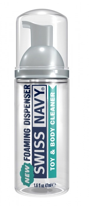 Очищающая пенка для игрушек и тела Toy   Body Cleaner Foamer - 47 мл. - Swiss navy - купить с доставкой в Челябинске