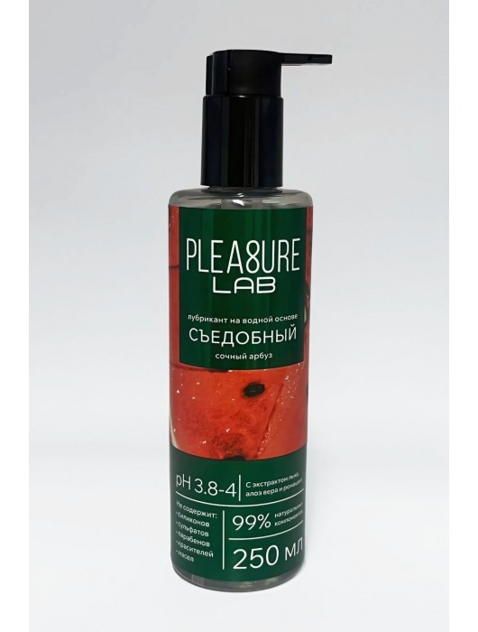 Лубрикант на водной основе Pleasure Lab с ароматом арбуза - 250 мл. - Pleasure Lab - купить с доставкой в Челябинске