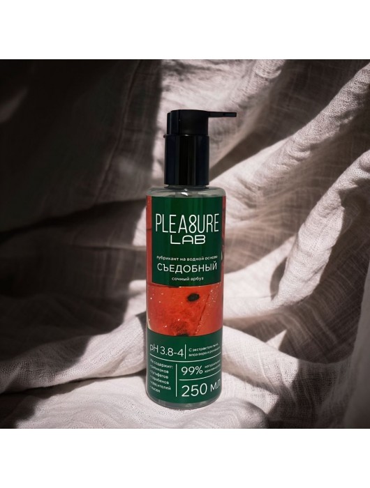 Лубрикант на водной основе Pleasure Lab с ароматом арбуза - 250 мл. - Pleasure Lab - купить с доставкой в Челябинске