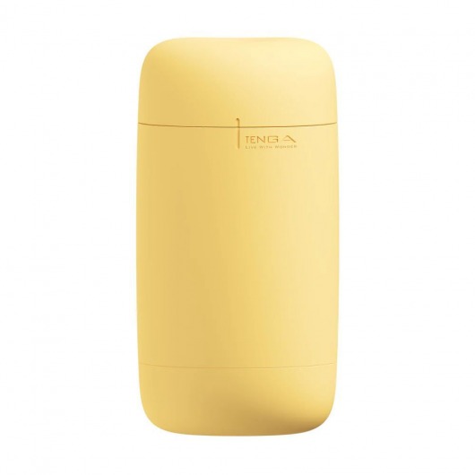 Желтый мастурбатор Tenga Puffy - Tenga - в Челябинске купить с доставкой