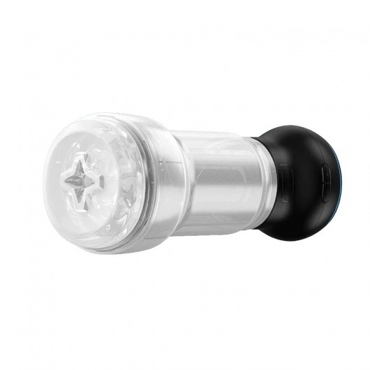 Набор PowerBlow   Feel Pocket Stroker Crystal: мастурбатор и интерактивная насадка - Kiiroo - в Челябинске купить с доставкой