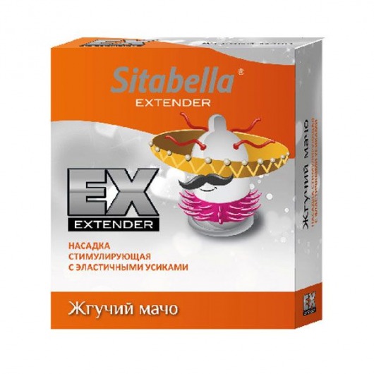 Стимулирующая насадка Sitabella Extender  Жгучий мачо - Sitabella - купить с доставкой в Челябинске