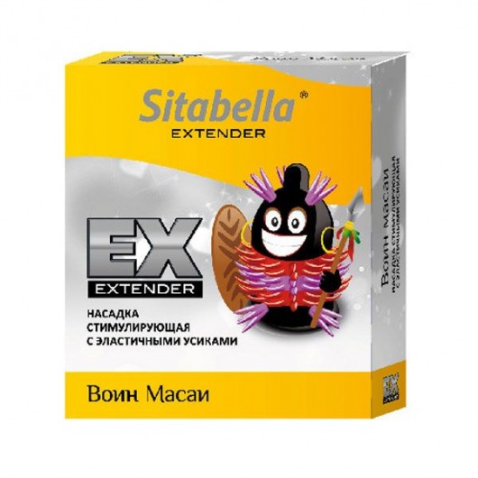 Стимулирующая насадка Sitabella Extender  Воин Масаи - Sitabella - купить с доставкой в Челябинске