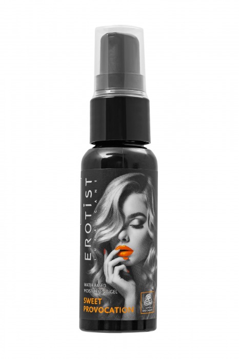 Съедобный гель Erotist Sweet Provocation Lemon And Caramel - 30 мл. - Erotist Lubricants - купить с доставкой в Челябинске