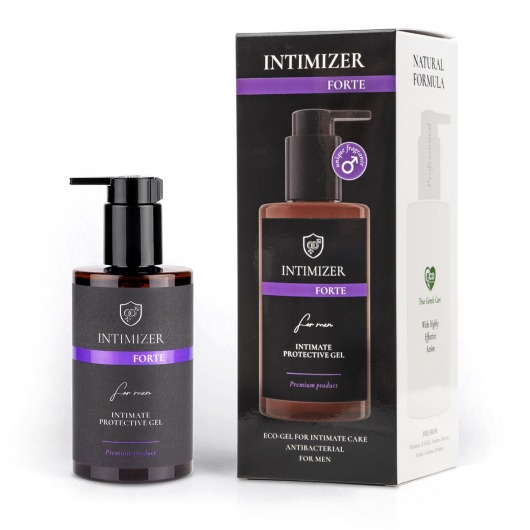 Мужской антибактериальный эко-гель для интимного ухода Intimizer Forte - 250 мл. - Intimizer - купить с доставкой в Челябинске