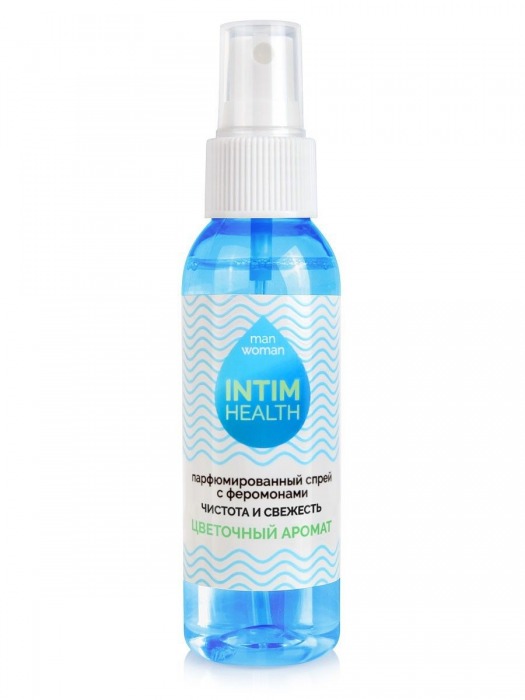 Парфюмированный спрей Intim Health для нижнего белья и тела с цветочным ароматом - 95 мл. -  - Магазин феромонов в Челябинске