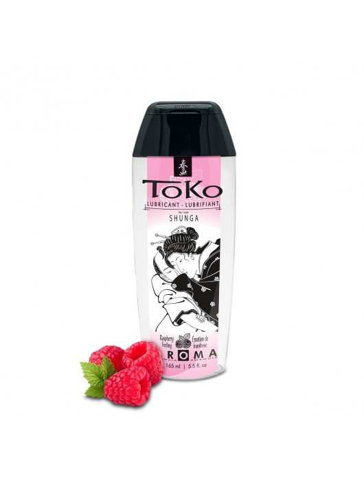 Интимная смазка TOKO Aroma Raspberry Feeling с ароматом малины - 165 мл. - Shunga - купить с доставкой в Челябинске