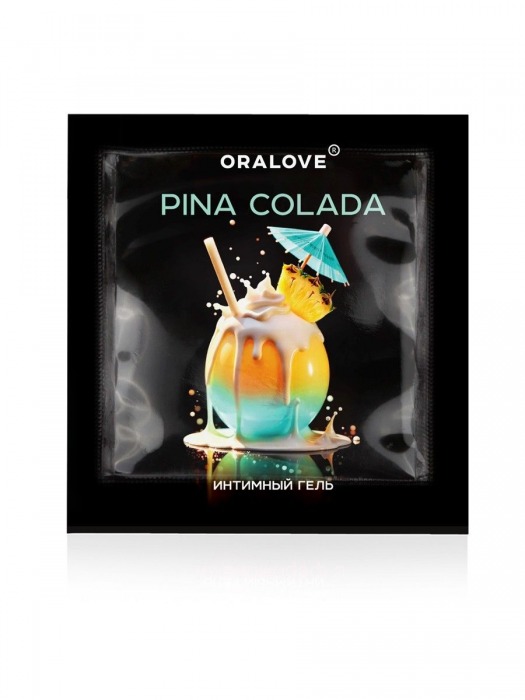 Саше съедобной оральной смазки OraLove с ароматом пина колада - 3 гр. - Биоритм - купить с доставкой в Челябинске