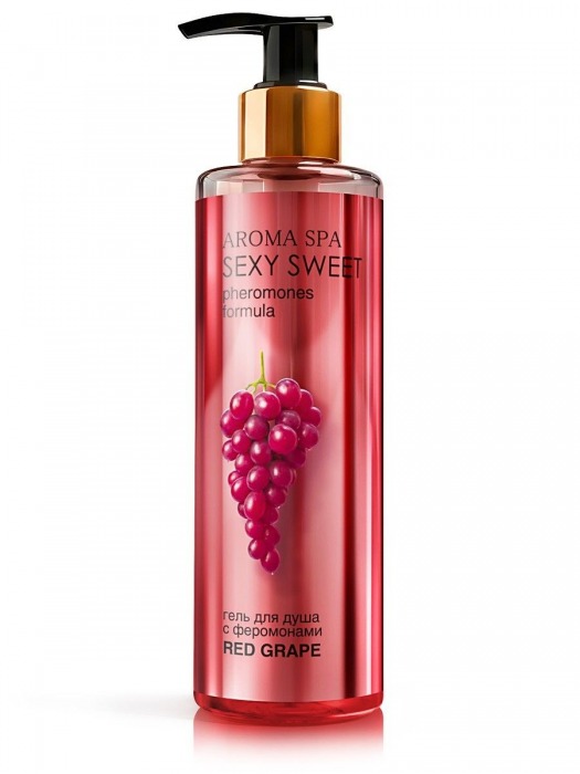 Гель для душа с феромонами и ароматом винограда Red Grape - 200 мл. -  - Магазин феромонов в Челябинске