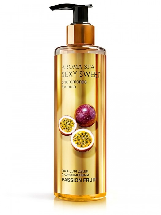 Гель для душа с феромонами и ароматом маракуйи Passion Fruit - 200 мл. -  - Магазин феромонов в Челябинске