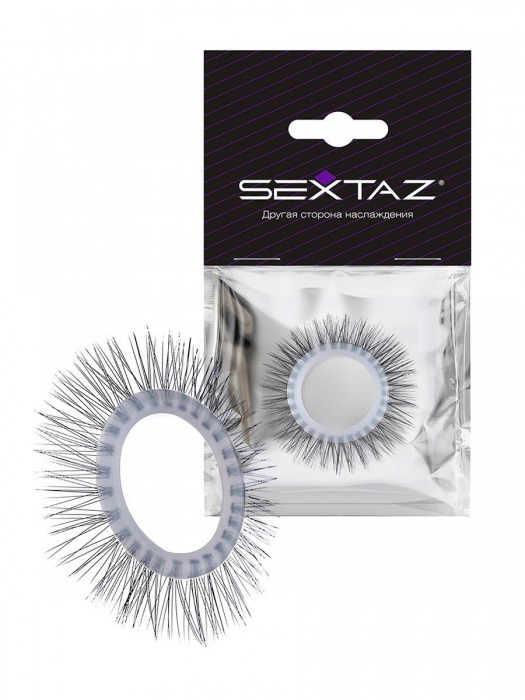 Круглое эрекционное кольцо с «ресничками» - Sextaz - в Челябинске купить с доставкой