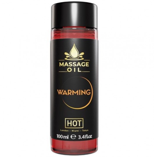 Массажное масло с согревающим эффектом Massage Oil Warming - 100 мл. - HOT - купить с доставкой в Челябинске