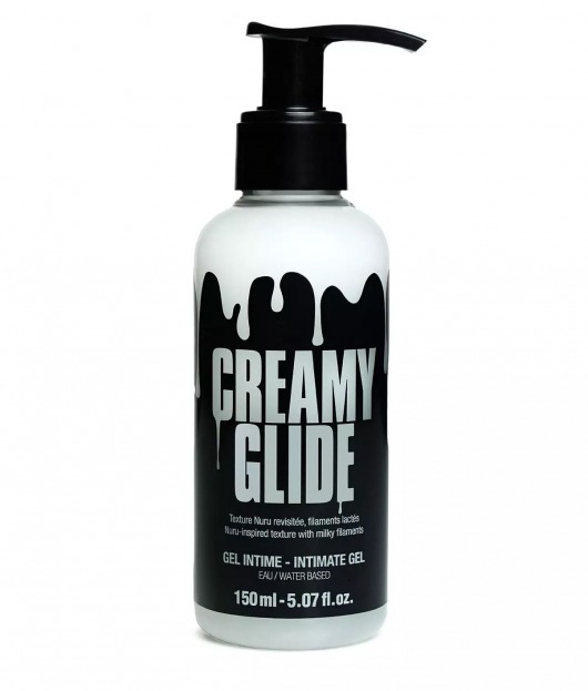 Лубрикант на водной основе Creamy Glide с консистенцией спермы - 150 мл. - Strap-on-me - купить с доставкой в Челябинске