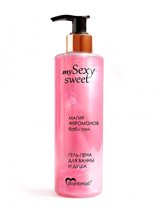 Гель-пена для ванны и душа Sexy Sweet с феромонами и ароматом бабл-гам - 200 мл. -  - Магазин феромонов в Челябинске