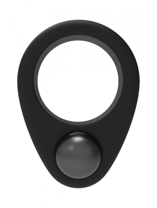 Черное эрекционное кольцо Cockring Single Weight - Dream Toys - в Челябинске купить с доставкой