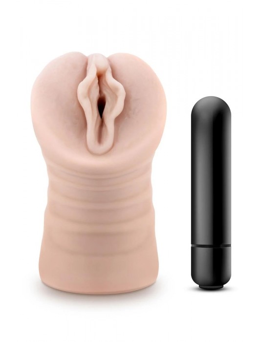 Телесный мастурбатор-вагина Destini - Blush Novelties - в Челябинске купить с доставкой