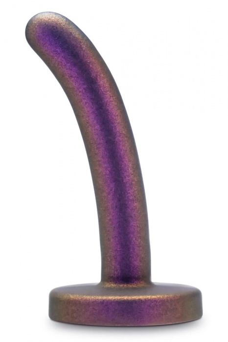 Фиолетовая насадка с гладкой поверхностью Surrender 4.75 Inch Beginner Pegging Dildo - 12 см. - Blush Novelties - купить с доставкой в Челябинске