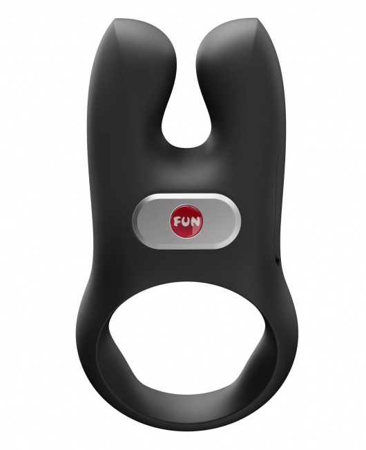 Черное эрекционное виброкольцо Nos - Fun Factory - в Челябинске купить с доставкой