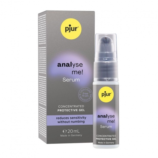 Расслабляющая анальная сыворотка pjur Analyse Me Serum - 20 мл. - Pjur - купить с доставкой в Челябинске
