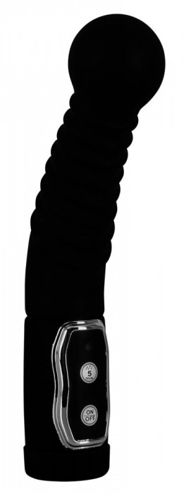 Чёрный стимулятор простаты с ротацией Prostate Twister - 20 см. - Orion - в Челябинске купить с доставкой