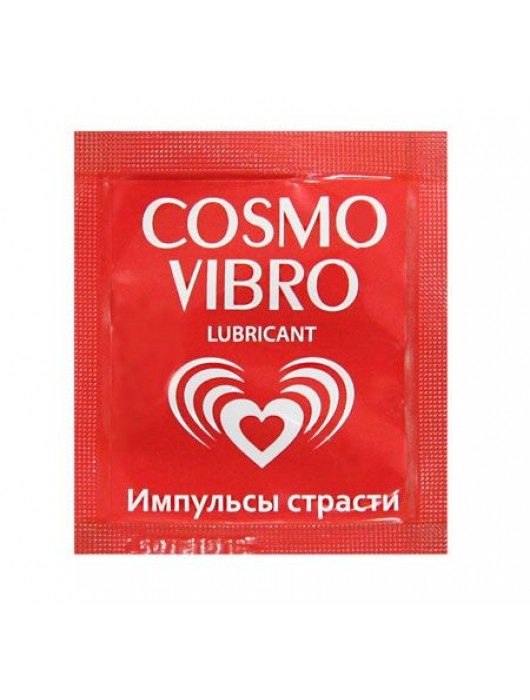 Пробник женского стимулирующего лубриканта на силиконовой основе Cosmo Vibro - 3 гр. - Биоритм - купить с доставкой в Челябинске