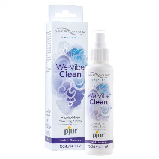 Очиститель для игрушек без спирта We-Vibe Clean - 100 мл. - Pjur - купить с доставкой в Челябинске