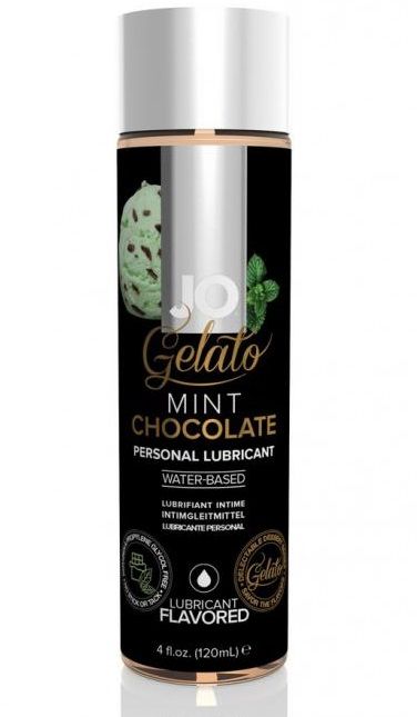 Лубрикант с ароматом мятного шоколада JO GELATO MINT CHOCOLATE - 120 мл. - System JO - купить с доставкой в Челябинске