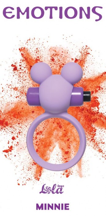 Сиреневое эрекционное виброколечко Emotions Minnie - Lola Games - в Челябинске купить с доставкой