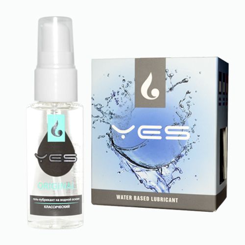 Гель-лубрикант на водной основе YES Original - 30 мл. - Sitabella - купить с доставкой в Челябинске