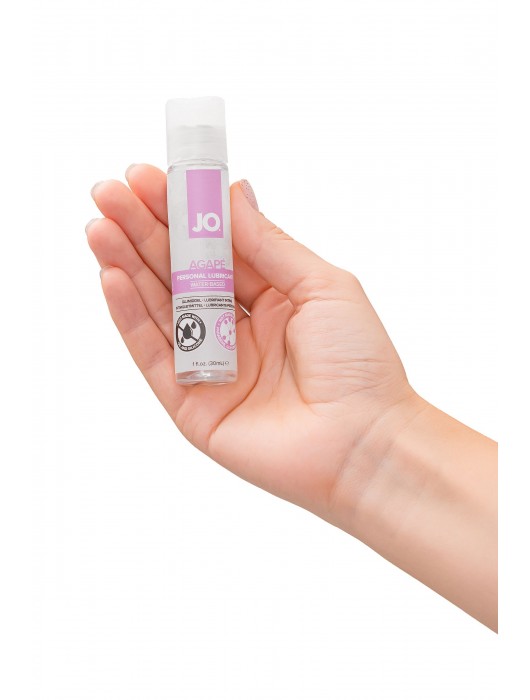 Лубрикант на водной основе для женщин JO AGAPE ORIGINAL - 30 мл. - System JO - купить с доставкой в Челябинске