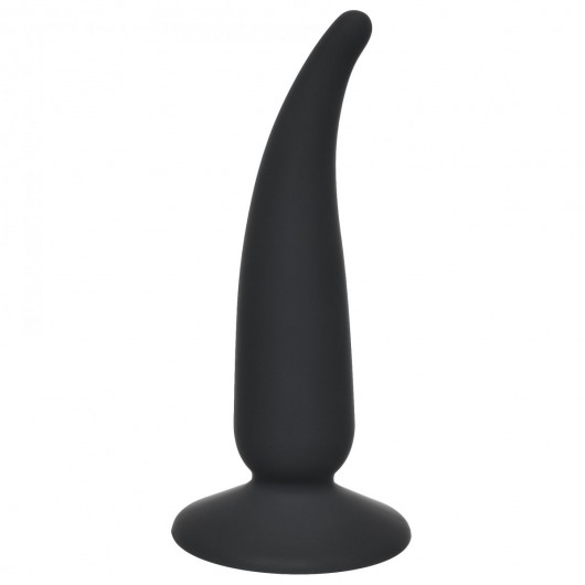 Чёрная анальная пробка P-spot Teazer Black - 12,2 см. - Lola Games - в Челябинске купить с доставкой