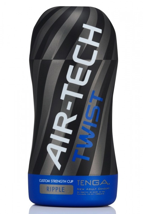 Мастурбатор с регулируемой плотностью обхвата Custom Strength CUP Twist Ripple - Tenga - в Челябинске купить с доставкой