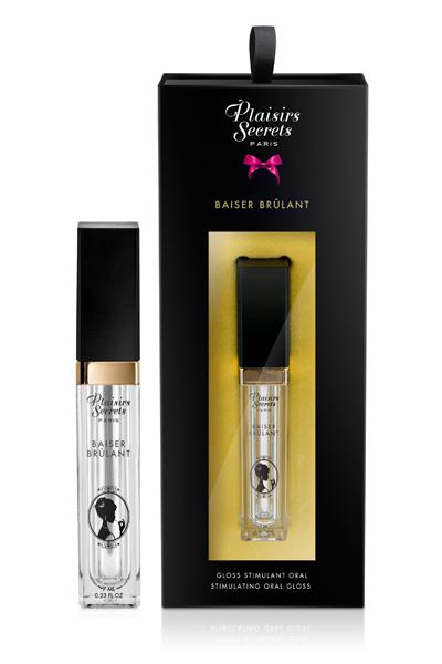Стимулирующий блеск для губ Baiser Brulant Gloss Plaisirs Secrets - 7 мл. - Plaisir Secret - купить с доставкой в Челябинске