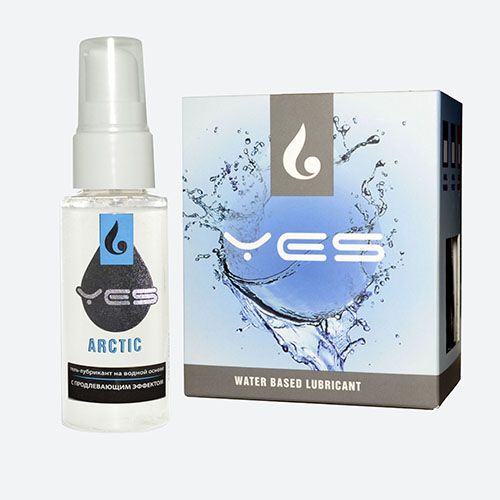 Интимный гель-лубрикант Yes Arctic с продлевающим эффектом - 30 мл. - Sitabella - купить с доставкой в Челябинске