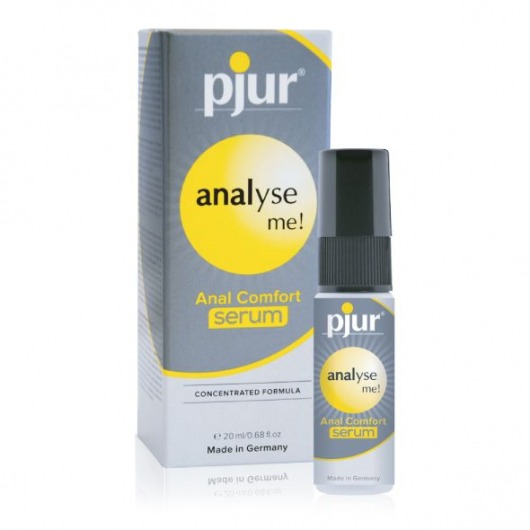 Анальный спрей pjur ANALYSE ME Serum - 20 мл. - Pjur - купить с доставкой в Челябинске