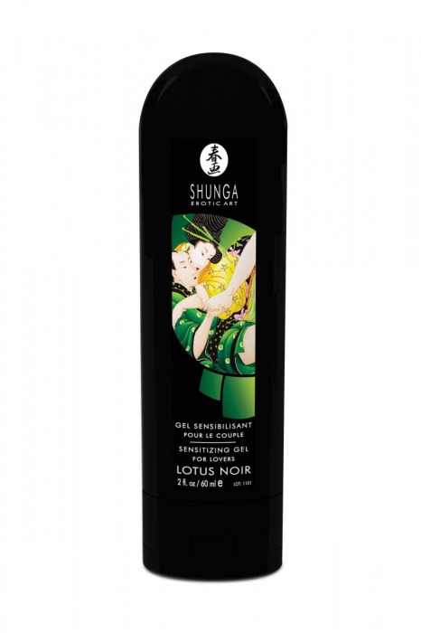 Интимный гель для пар, усиливающий наслаждение, Lotus Noir - 60 мл. - Shunga - купить с доставкой в Челябинске