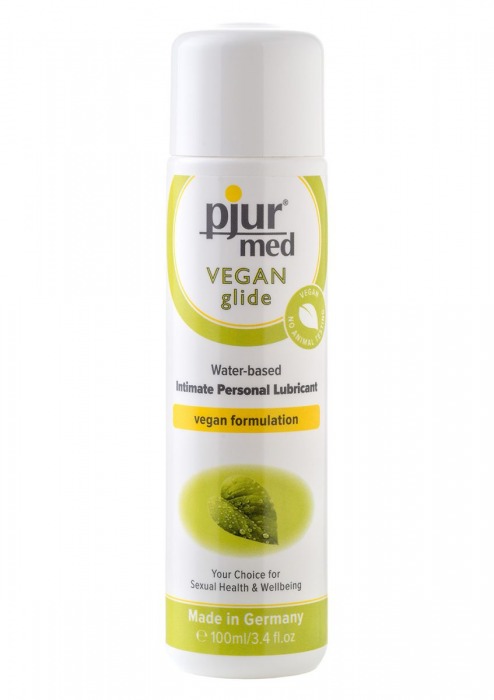 Натуральный лубрикант pjur MED Vegan Gilde - 100 мл. - Pjur - купить с доставкой в Челябинске