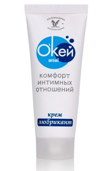 Крем-лубрикант  Окей Anal  - 15 гр. - Биоритм - купить с доставкой в Челябинске
